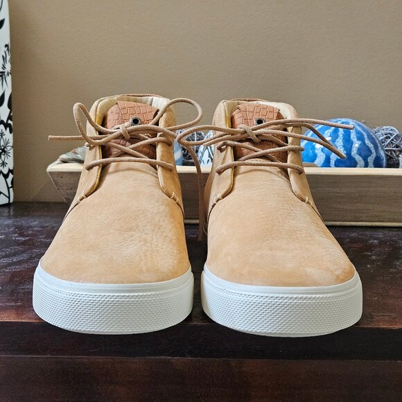 NWOT Sperry Men's Pluswave Ankle Boots, Tan, Sz 12 - Picture 4 of 16